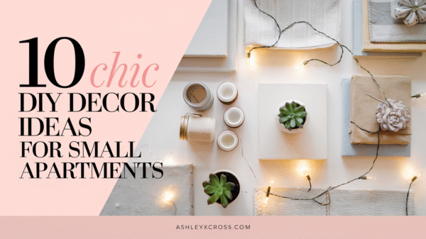 20 Chic and Simple DIY Decor Projects to Enhance Small Apartments ...