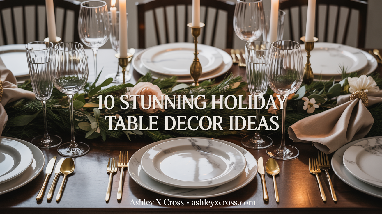 10 Stunning Holiday Table Decor Ideas to Recreate This Season