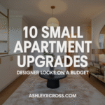 small apartment designer upgrades on a budget