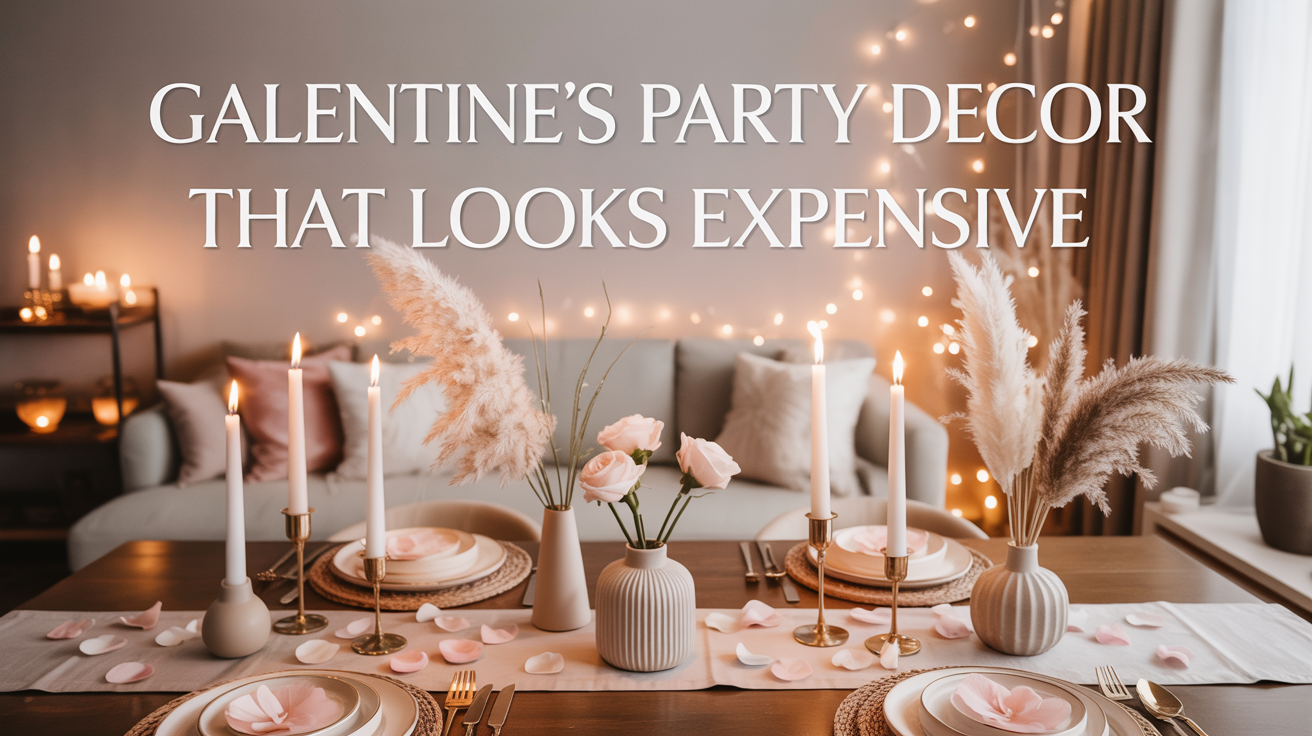 Galentine’s Party Decor That Looks Expensive (But Isn’t)