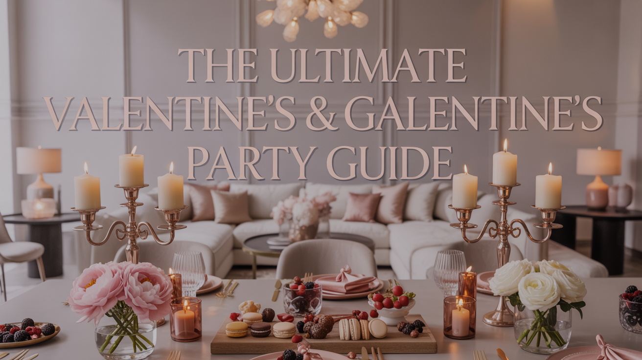 The Ultimate Valentine’s & Galentine’s Party Guide (From Cozy to Chic)